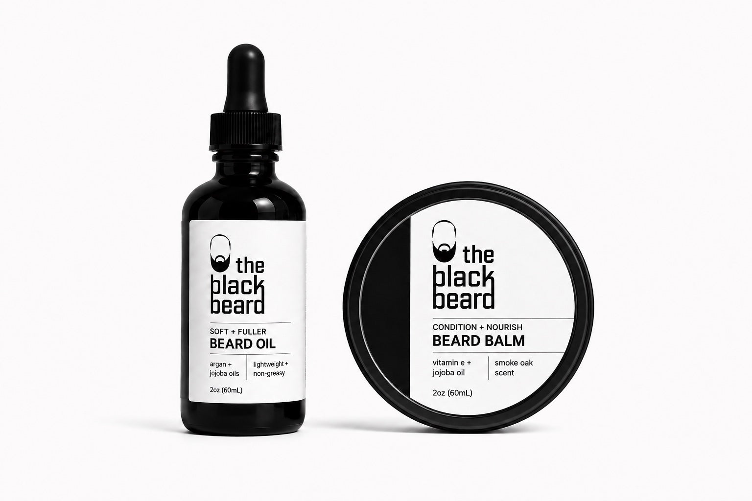 The Foundation Set with Beard Oil and Beard Balm